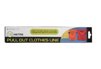 Orwell Pull Out Clothes Line (18m / 5 x 3.6m)